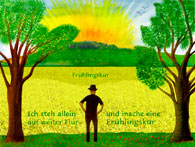 Allein auf weiter Flur
