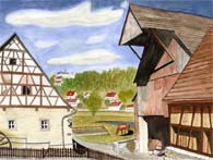 M&uuml;hle mit Scheune in Heiligenstadt