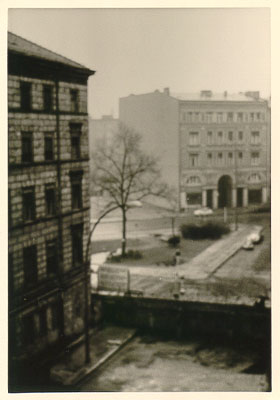 Blick zur Luckauer Str. Westberlin