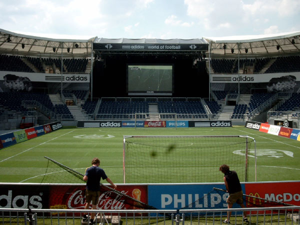 im kleinen Olympiastadion