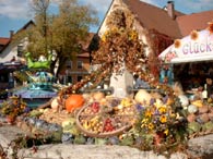 Erntedank-Brunnen