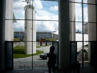 Blick aus dem Kanzleramt