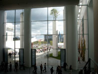 Blick aus dem Kanzleramt