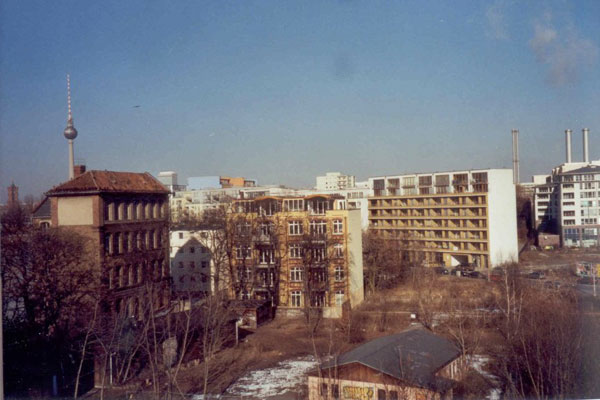 Blick zum Fernsehturm