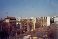 Blick zum Fernsehturm