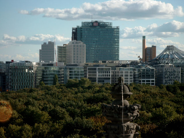 Blick zum Potsdamer Platz