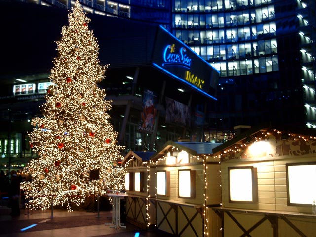 Weihnacht im Sony-Center
