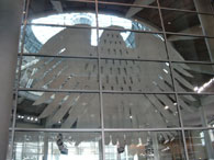 Adler Rückseite im Plenarsaal