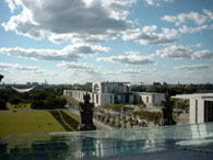Blick zum Kanzleramt