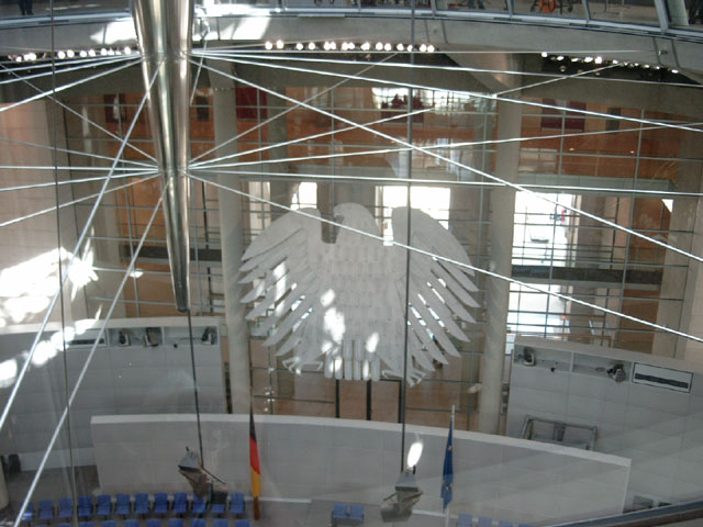 Blick in den Plenarsaal